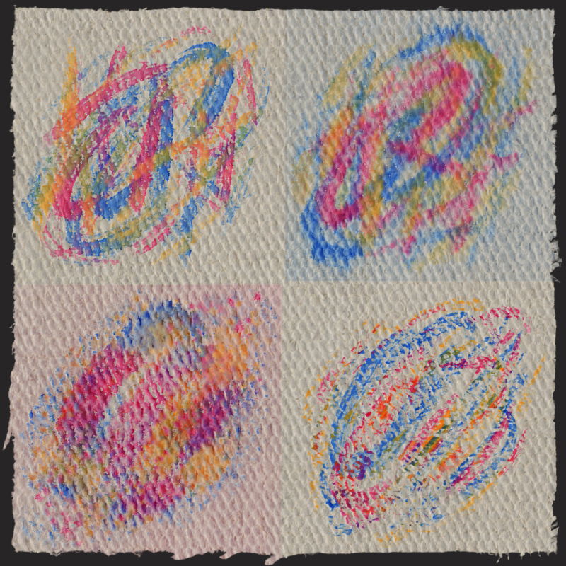 Watercolor on CA22 Canvas Edvard